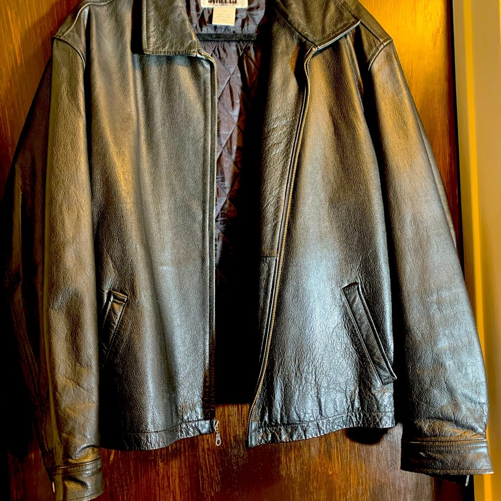 Leather jacket